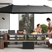 Mocha Brown::Gallery::Transformer Patio Dining Set