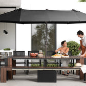 Mocha Brown::Gallery::Transformer Patio Umbrella