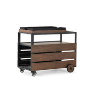 Mocha Brown::Gallery::Transformer Patio Bar Cart