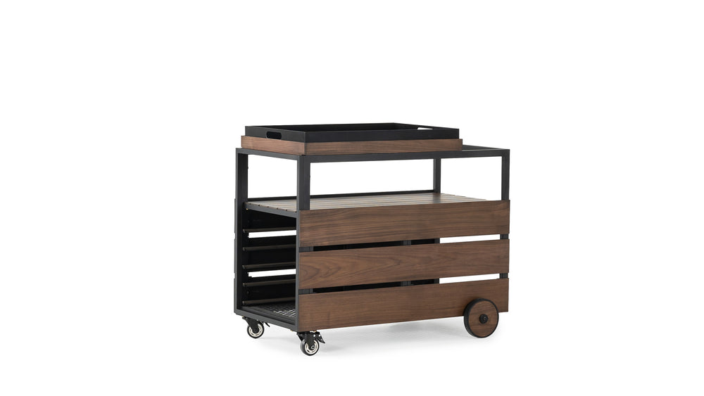 Mocha Brown::Gallery::Transformer Patio Bar Cart