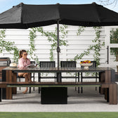 Mocha Brown::Gallery::Transformer Patio Umbrella