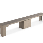 Aged Elm::Gallery::Aged Elm Transformer Bench