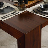 American Mahogany::Gallery::American Mahogany Transformer Table Shown with Removable Panels