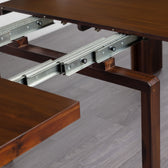 American Mahogany::Gallery::American Mahogany Transformer Table Shown with Removable Panels