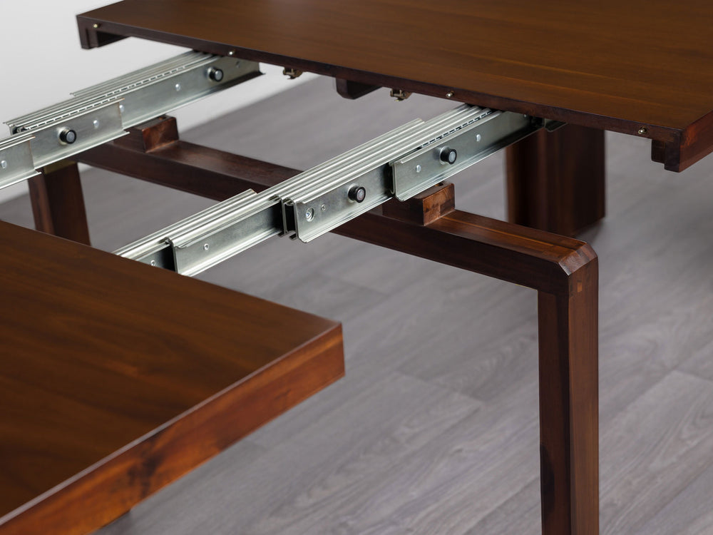 American Mahogany::Gallery::American Mahogany Transformer Table Shown with Removable Panels