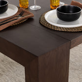 Brazilian Sequoia::Gallery::Brazilian Sequoia Transformer Table Shown with Removable Panels