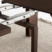 Brazilian Sequoia::Gallery::Brazilian Sequoia Transformer Table Shown with Removable Panels